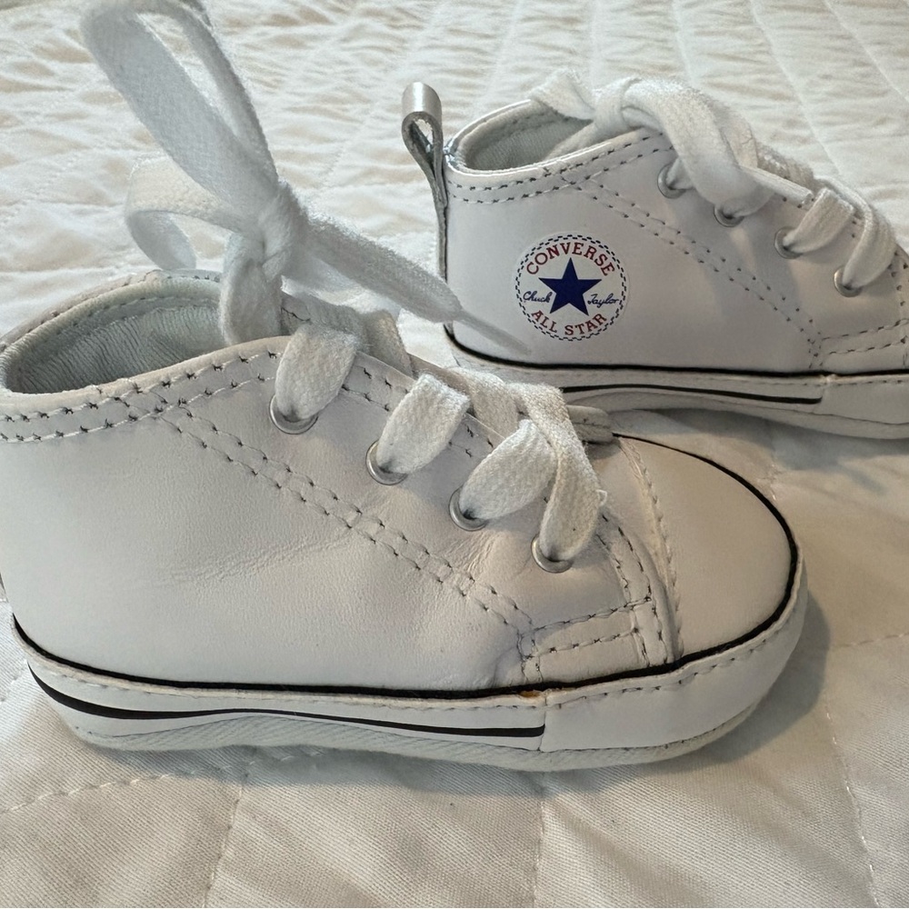 Converse Kids All Star White Sneakers